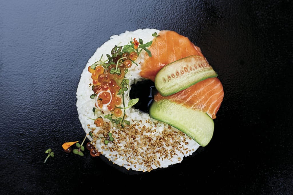 Sushi ring with smoked fish - Benfumat