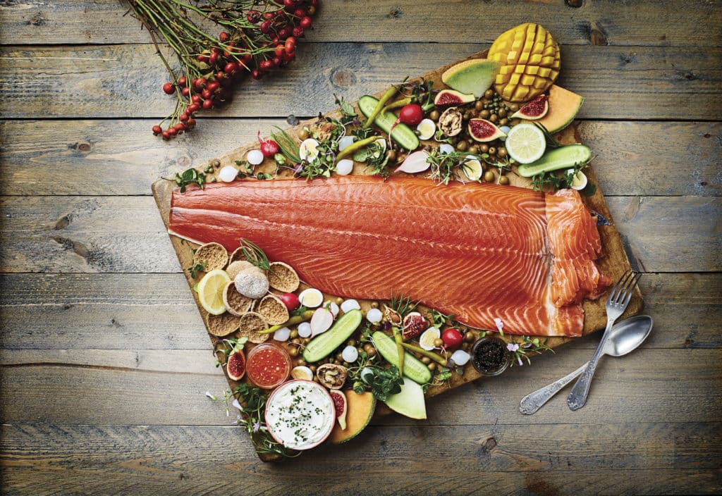 Salmon platter - Benfumat